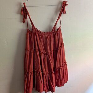 Lulus tiered mini dress